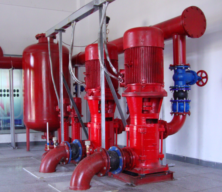 消防泵組出水管布置做法